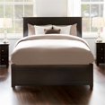 thumbnail image 3 of Nantucket Queen Wood Platform Bed with Footboard and Storage Drawers in Espresso, 3 of 9
