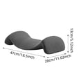 thumbnail image 2 of Supportive Lumbar Pillow for Enhanced Comfort and Support Ideal for Relaxation Back Support and Restful Sleep Pillow 2, 2 of 6