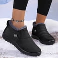 thumbnail image 2 of Mepaouo Womens Snow Boots Waterproof Winter Ankle Booties Comfortable Outdoor Slip on Walking Shoes, 2 of 9