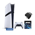 thumbnail image 1 of PlayStation 5 Pro Upgraded 3TB Digital Edition Fortnite Cobalt Star Bundle and Mytrix Controller Case - White, Flagship Pro PS5 3TB PCIe SSD Gaming Console, 1 of 9