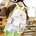 thumbnail image 4 of Sac à Dos Mignon pour Femmes Mode 5 Pcs/set pour Adolescentes (Violet), 4 of 9