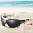 thumbnail image 5 of A Sports Sunglasses For Men Women Outdoor Cycling Windproof Uv Protection Tac Lens Scratch Resistant Waterproof 6 X 4.7 X 1.9 Inches Lightweight Design, 5 of 5