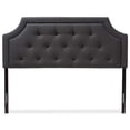 thumbnail image 3 of Bowery Hill Contemporary Fabric Tufted Queen Headboard in Dark Gray, 3 of 6