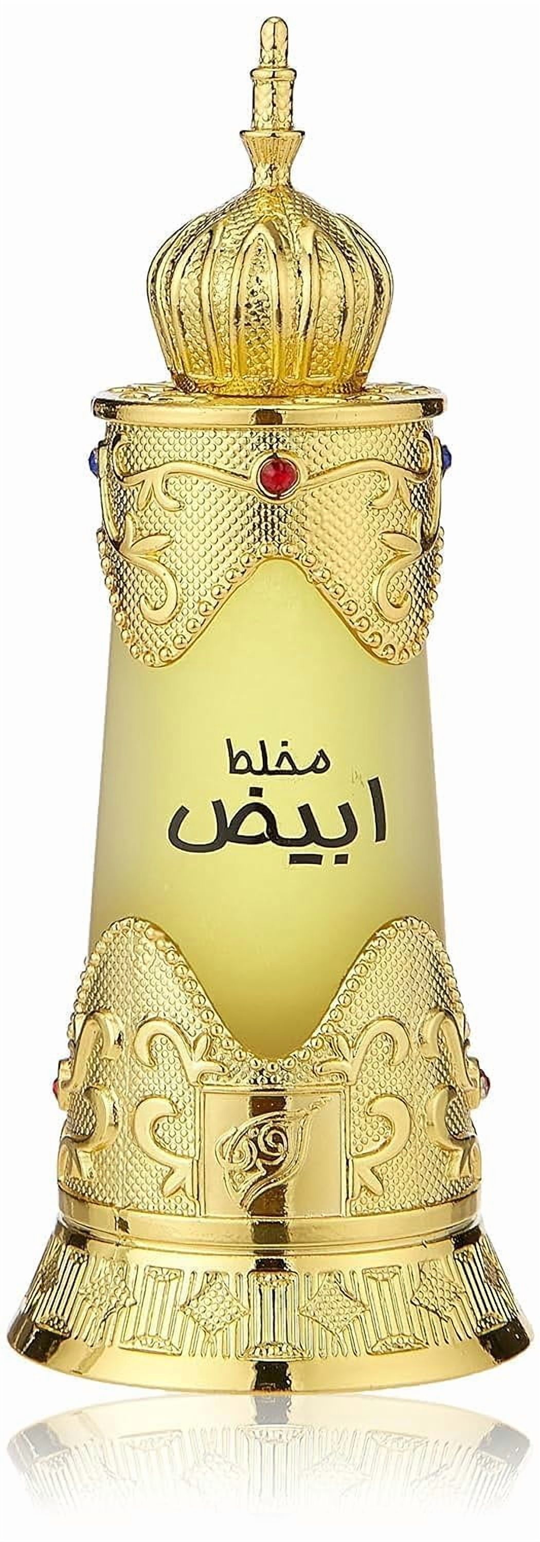 Afnan Mukhallat Abiyad Huile de Parfum Concentrée 0.67 Once (Unisexe)