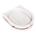 thumbnail image 1 of Arched Cat Door, ABS Flapless Beautiful Pet Interior Door  For Puppy For Indoor, 1 of 8