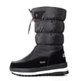 thumbnail image 1 of Kcodviy Women's Winter Solid Color S Snow Boots for Women Thick Soled and Fleece Women Snow Boot Protective Snow Boots Slip Short Snow Boots for Women Wide on Boots, 1 of 9