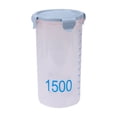 thumbnail image 2 of KTTECTOA with Graduated Round Storage Jars Sealing Jars Plastic Kitchen with Lids Snack Jars Grains Storage Jars Storage Jars Yoghurt Cheese Cake Jars Clearance Fall Decorations Canada Days, 2 of 6