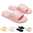 thumbnail image 4 of Mens and Womens Home Slippers Simplicity Solid Color Quick Drying Soft Sole Comfortable Non-Slip Indoor and Outdoor EVA Slippers Green-02, 4 of 4