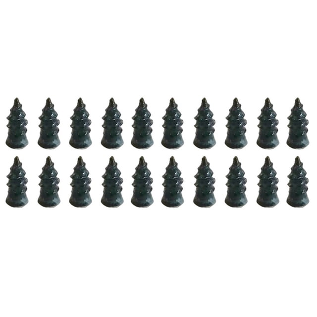 Bgsha 20 Pièces/ensemble Kit de Réparation de Pneu sous Vide de Voiture Ensemble Outil de Réparation de Clous de Caoutchouc de Pneu Tubeless