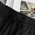 thumbnail image 4 of Timegard Shorts for Women Elastic Waisted Drawstring Athletic Sweatshorts Running Shorts with Pockets, 4 of 4