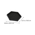 thumbnail image 2 of 2 Pcs Bol d'Alimentation en Plastique pour Reptiles Lézard, Bol d'Alimentation Pratique pour Animaux, Noir, 2 of 8