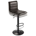thumbnail image 3 of Tabouret pivotant réglable Winsome Holly, noir et expresso, 3 of 4