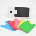 thumbnail image 1 of Essen Smart Silicone Mobile Phone Wallet Card Stick On Cash Credit Card Holder Pouch, 1 of 7
