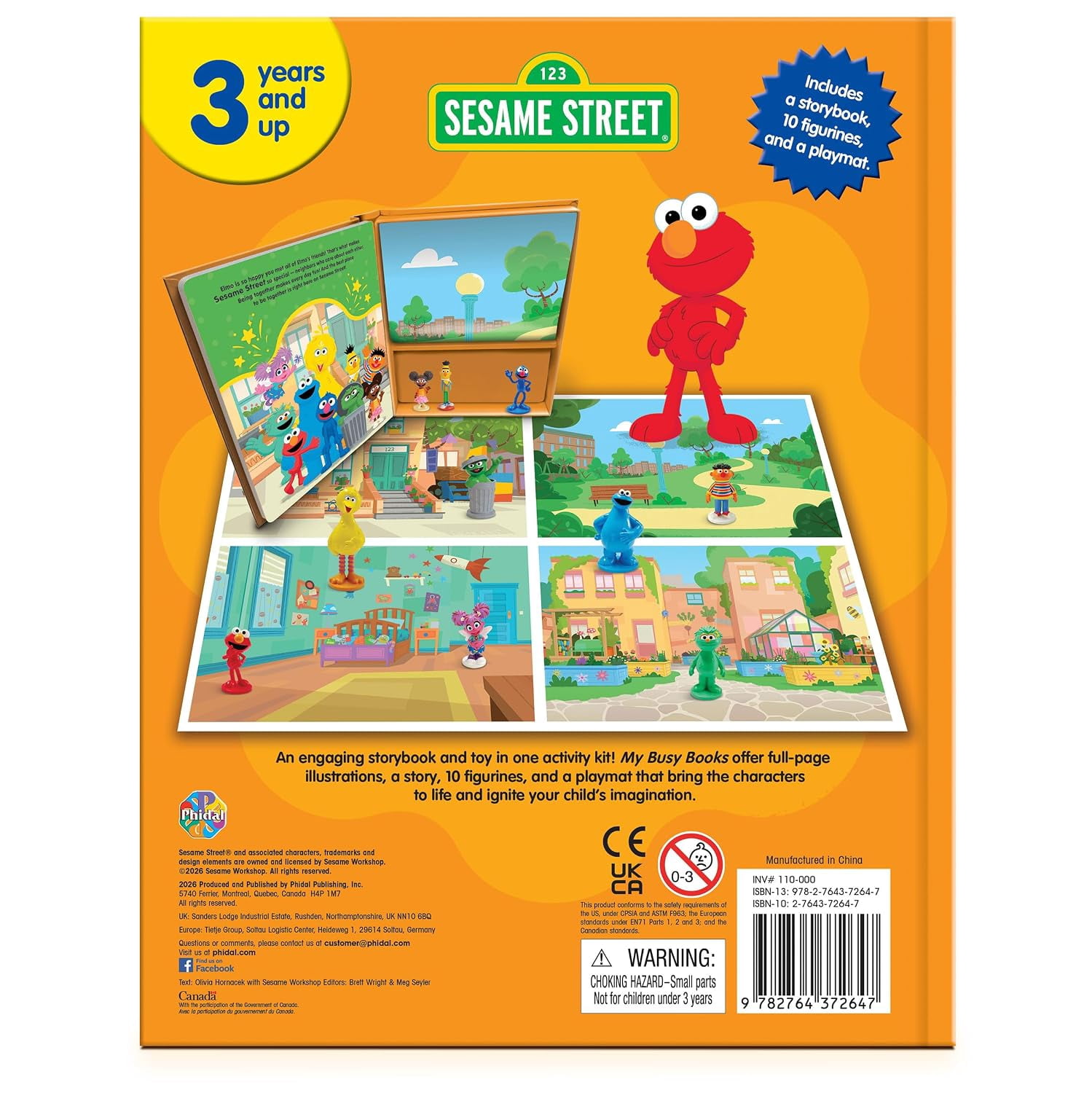 New and Trending: Sesame Street My Busy Books By Phidal Publishing Inc.
