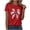 Rouge, variante sur Leey-World 2026 T-Shirts Femme pour la Fête du Canada T-shirt Graphique Drapeau du Canada T-shirt Canadien Feuille d'Érable Manches Courtes T-shirt Patriotique Hauts Été Liquidation Ventes Aujourd'hui Aubaines Prime T-shirt à Manches Courtes pour Femme (Noir, G)