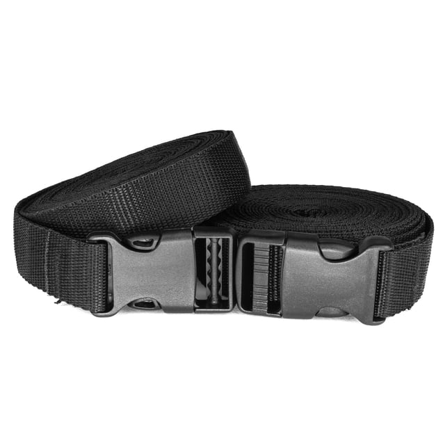 NEH Sangles à Dégagement Rapide 16 Pieds 2x Rangement Compatible avec Honda Helix Ruckus Reflex Elite Aile Argentée
