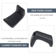 thumbnail image 4 of Repose-pouce en Caoutchouc Professionnel pour Clarinette, Confortable, Utilisation à Long Terme, 2 Pcs, Noir, 4 of 8