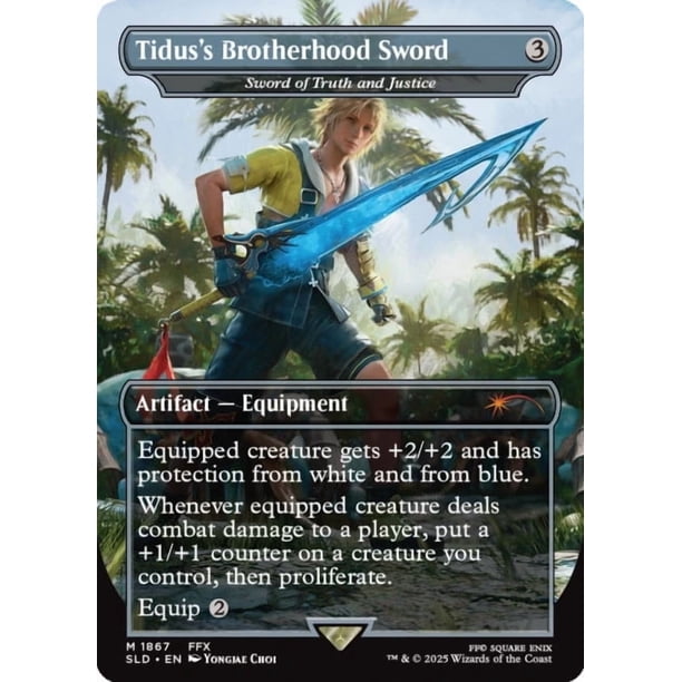 Magic the Gathering Secret Lair x FINAL FANTASY: Weapons (English