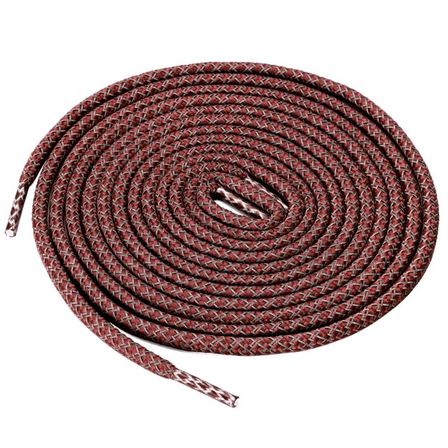 INSPIRE CHIC 2 Paires Lacets Ronds Élastiques Réfléchissants Unisexes pour Espadrilles Bourgogne 140 cm/55 Pouces