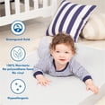 thumbnail image 2 of Pemberly Row Slumber Waterproof Crib & Toddler Mattress in Firm White, 2 of 5