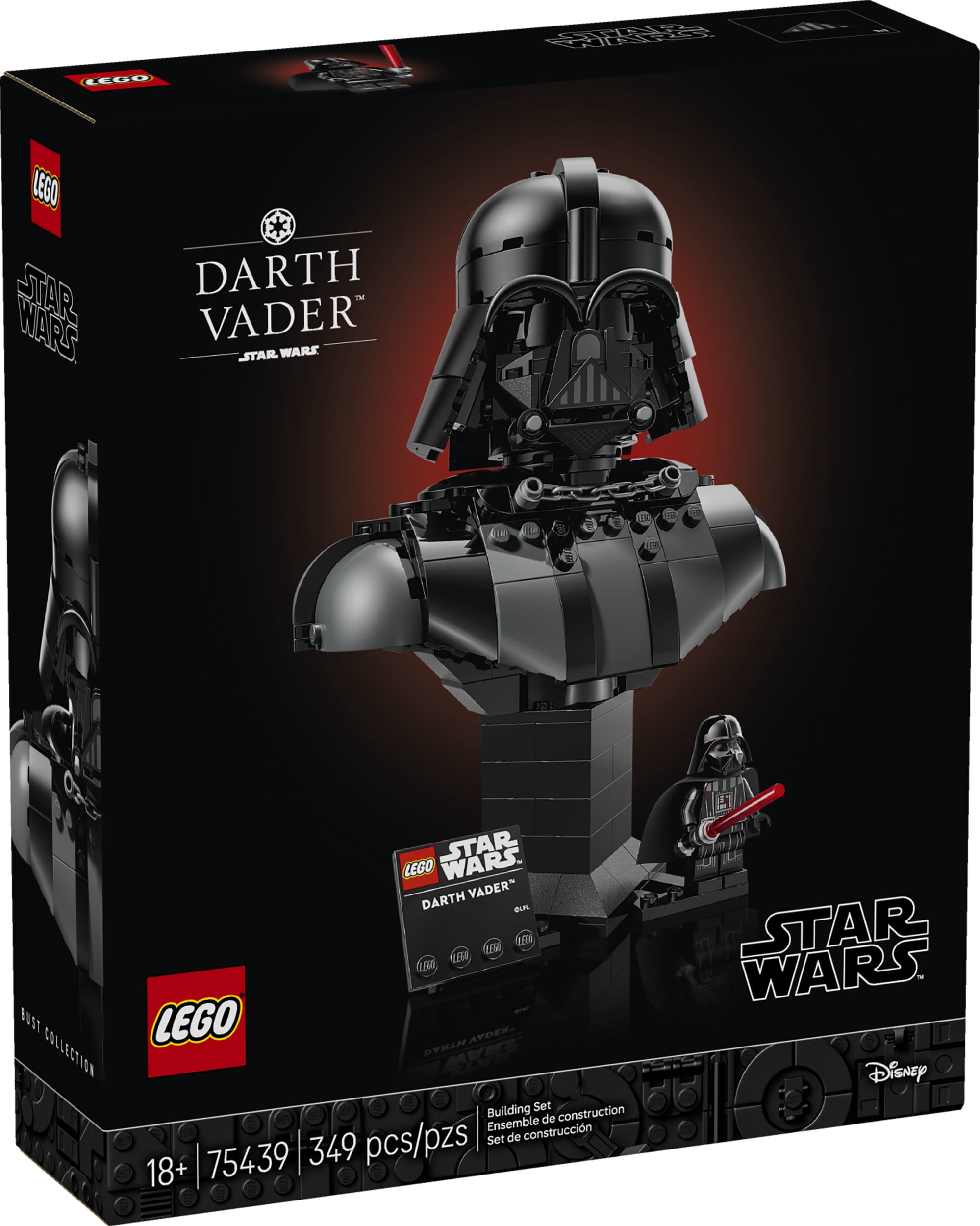 LEGO Star Wars Le Buste de Darth Vader , Ensemble 75439