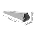 thumbnail image 2 of 4 Pcs Pièces de Portes de Garage Rail de Porte d'Armoire Coulissante Rouleaux de Porte Coulissante Guide de Sol de Porte Coulissante de Placard Coulissant, 2 of 9