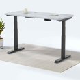 thumbnail image 1 of MotionGrey Height Adjustable German Electric Dual Motors Sit-to-Stand Computer Home Table and Office Standing Desk - Black Frame with Tabletop (165cmx60cmx2.5cm), 1 of 9