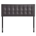 thumbnail image 1 of Lily Full Upholstered Vinyl Headboard - Brown, 1 of 2