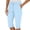 Light Blue, variant on KHONTS Women's Capris with Pockets Loose Fit Casual Capri Pants Dressy Lightweight Ladies Baggy Cargo Pants for Hiking Black XL