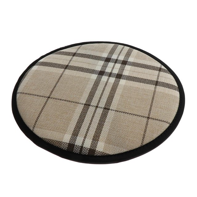 Ensemble de Salle à Manger Coussin pour Bureau et Maison Pd avec Rubans, Rond 30 cm