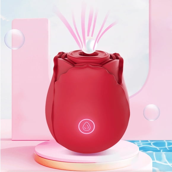 XBONP Rose Toy Sucking Vibrator for Women and Couples, Red