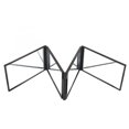 thumbnail image 3 of 4 Way Mirror, Portable Folding Mirror Desktop Expandable 360 Degree Small Exquisite  for Self Hair Cutting for Travel, 3 of 8