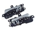 thumbnail image 3 of 2-Piece Front and Rear Right Grip Inside Chrome Door Handle Fits for Hyundai Sonata 2011-2015-, 3 of 3