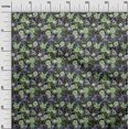 thumbnail image 3 of oneOone Polyester Spandex Green Fabric Asian Floral Sewing Material Print Fabric By The Yard 56 Inch Wide, 3 of 4