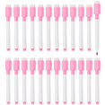 thumbnail image 1 of Uxcell Stylo pour Tableau Blanc, Pointe Fine 0,5-1 mm Effaçable à Sec Rouge Rose Marqueurs pour Tableau Blanc, 24 Pcs, 1 of 6