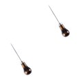 thumbnail image 4 of Maytalsory Awl Stainless Steel Wood Handle Sewing DIY Stitching Craft Tailor Hole Punching Repair Handmade Marking Stabber Tool Type 1 2Set, 4 of 6