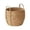 A, variant on Dvkptbk Pastorals Seaweed Woven Handmade Flower Basket with Handle Rattan Decorative Flowerpot office supplies