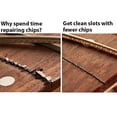 thumbnail image 2 of Arealer 0.01Inches Guitar Fret Puller FretBoard Fingerboard R-epair Tool Protector Steel Plate, 2 of 7