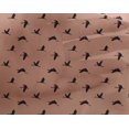 thumbnail image 4 of oneOone Georgette Viscose Fabric Stork Bird Decor Fabric Printed BTY 42 Inch Wide, 4 of 4