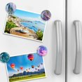 thumbnail image 4 of 12Pcs Glass Strong Magnetic Refrigerator Magnets Fridge Sticker, Small Magnets Decoration for Crafts, Cute Fridge Magnets for Whiteboard Kitchen Office Cabinet Classroom, 4 of 7