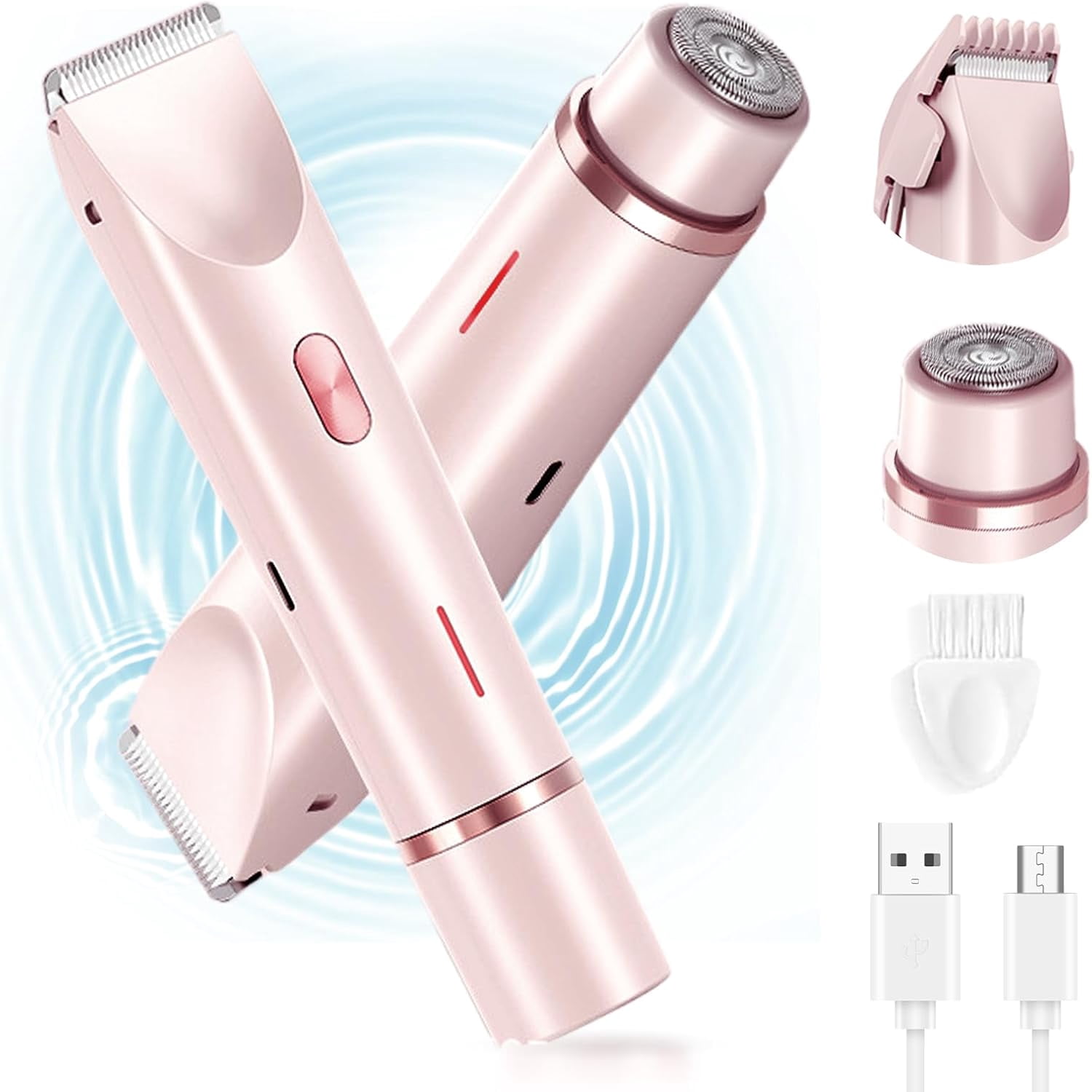2-in-1 Electric Shaver for Women