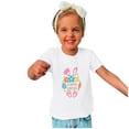 thumbnail image 2 of MeetoTime T-shirt à Manches Courtes de Pâques pour Enfants, Col Rond, Coupe Ample, Imprimé, pour Garçons et Filles, 3 à 14 Ans, 2 of 6