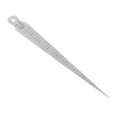 thumbnail image 1 of 1-15mm Stainless Taper Gauge Aperture Scale Wedge Feeler Hole Metric/Imperial Measure, 1 of 9