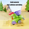 thumbnail image 4 of Feltree Animal Inertia Engineering Toy Car with Chicken Design, Movable Vehicle for Kids Pretend Play and Learning, 4 of 8
