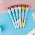 thumbnail image 3 of YAOMOBB Neutral Pen Gel Pen Set 4 in 1 Multi Functional Bubble Maker Cartoon Fruit Pattern School Supplies, 3 of 5