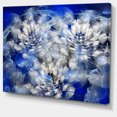 thumbnail image 2 of Fleur Fractale de Chrysanthème Blanc - Grande Impression sur Toile Florale, 2 of 4
