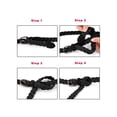 thumbnail image 4 of Unique Bargains Adjustable Thin Braided Waistband Rope Faux Leather Belt for Women, 4 of 5