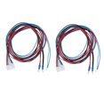 thumbnail image 2 of D Printer Wire,2Pcs Heated Bed Cable D Printer Line D Printer Hot Bed Cable Maximized Efficiency, 2 of 14