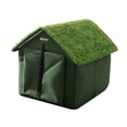 thumbnail image 4 of koolsoo Outdoor Cat House Cats Bed Sunproof Feral Cat Shelter for Porch Barn Rabbits L, 4 of 9
