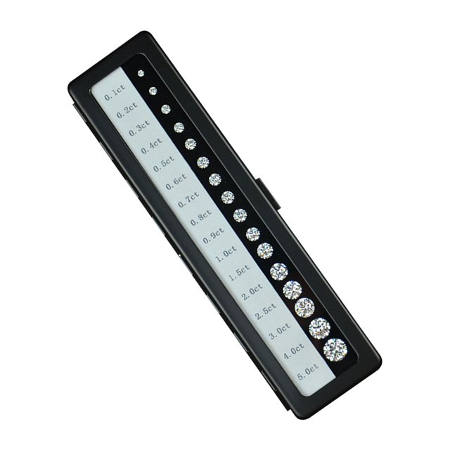 serony Diamond Color Scale Master Tester Tools silver Accuracy Weight every detail.The gemstones Diamond Durable High